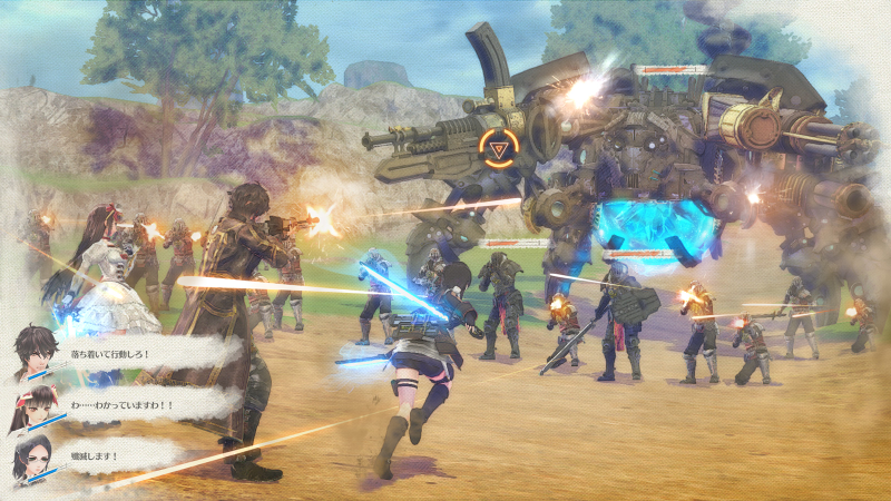 Illustration for article titled Valkyria: Azure Revolution Trailer + More Screenshots